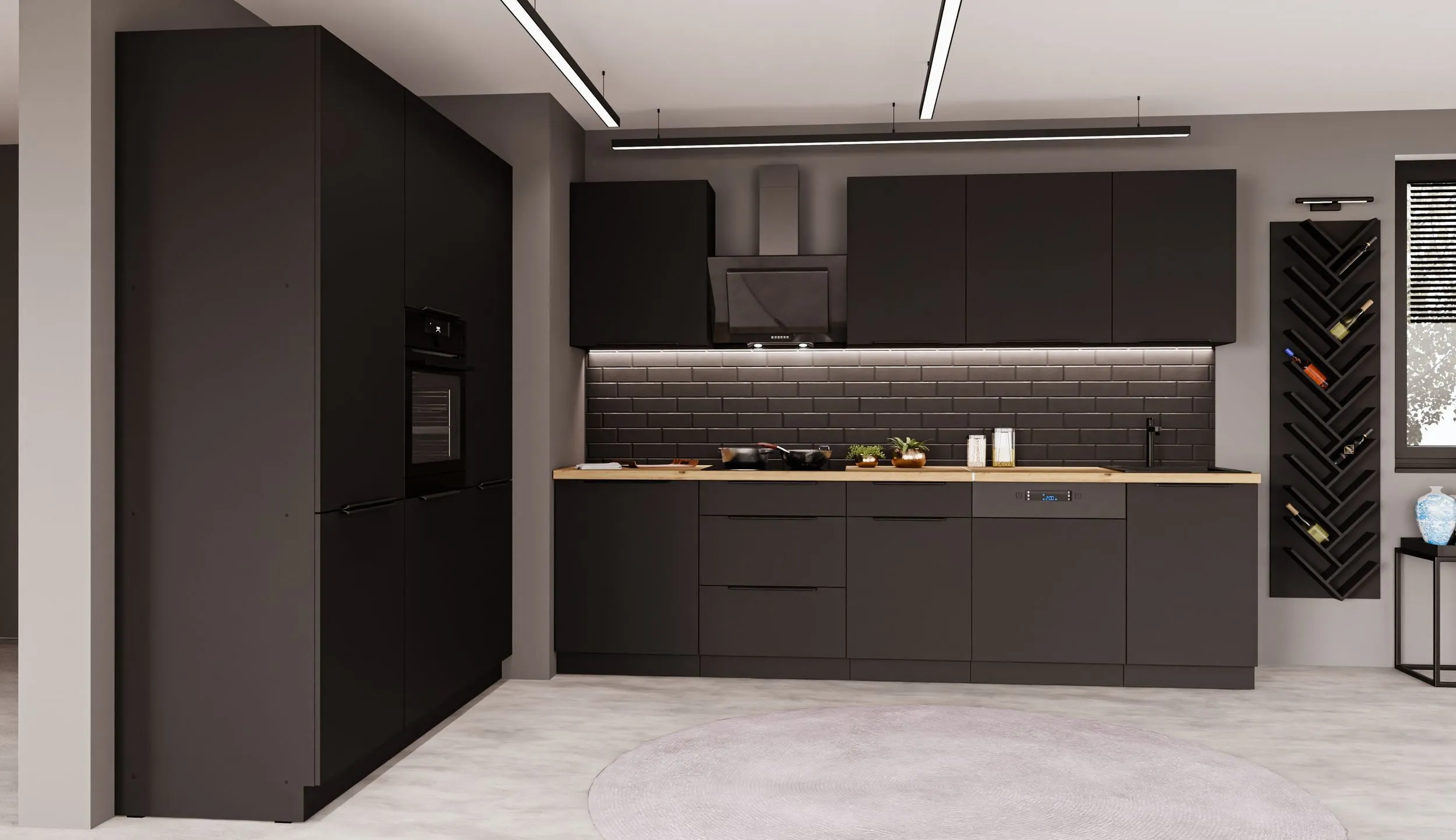 Küche SIENA 280 + 180 cm – modernes Design – Bild 5