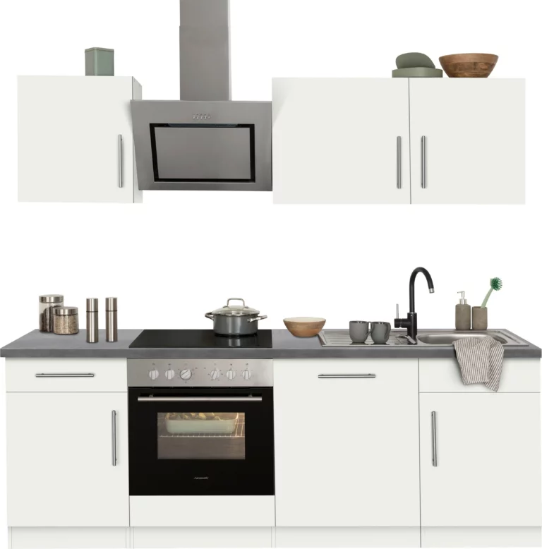 Küche Cali wiho kitchens – vollständig ausgestattet