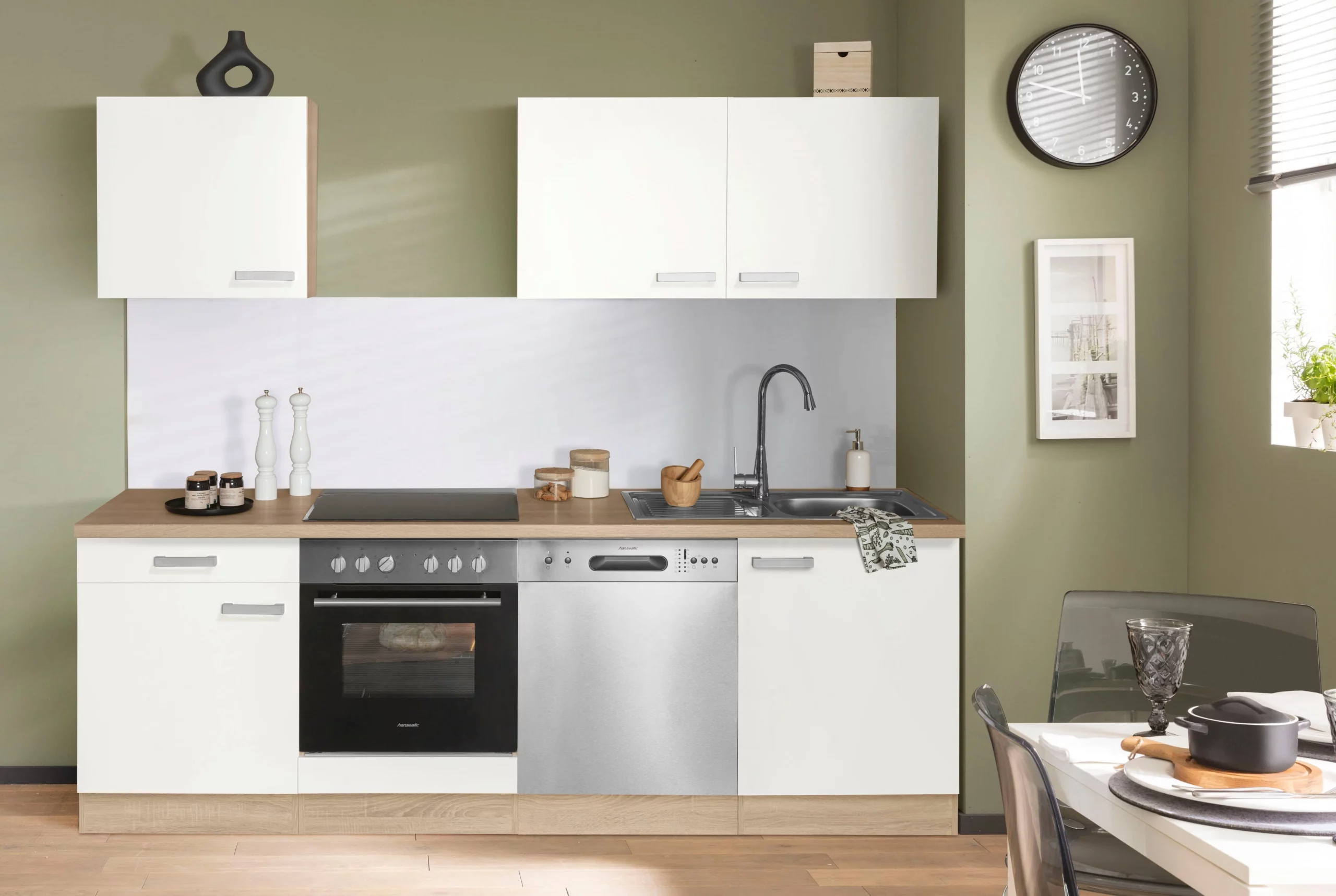 Küchenzeile Leer Breite 240 cm – Bild 5