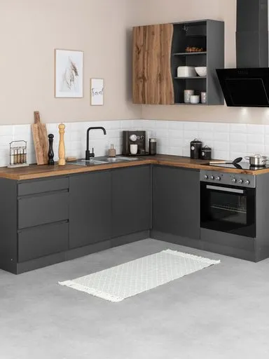 Eckküche „Roth" von OPTIFIT – Minimalistisches Design – Bild 3