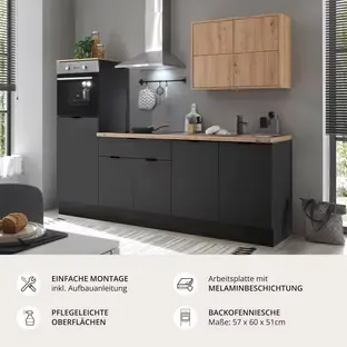 Küchenzeile „KS-Georgia" von KOCHSTATION – Elegantes Design – Bild 5