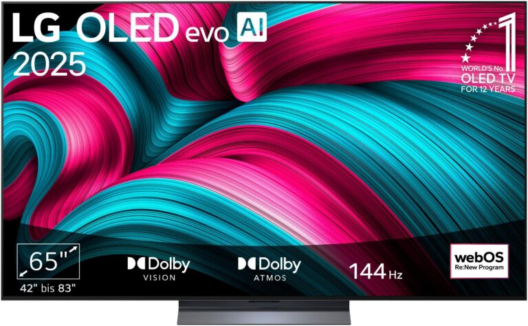 Fernseher LG OLED evo AI 4K OLED65G49