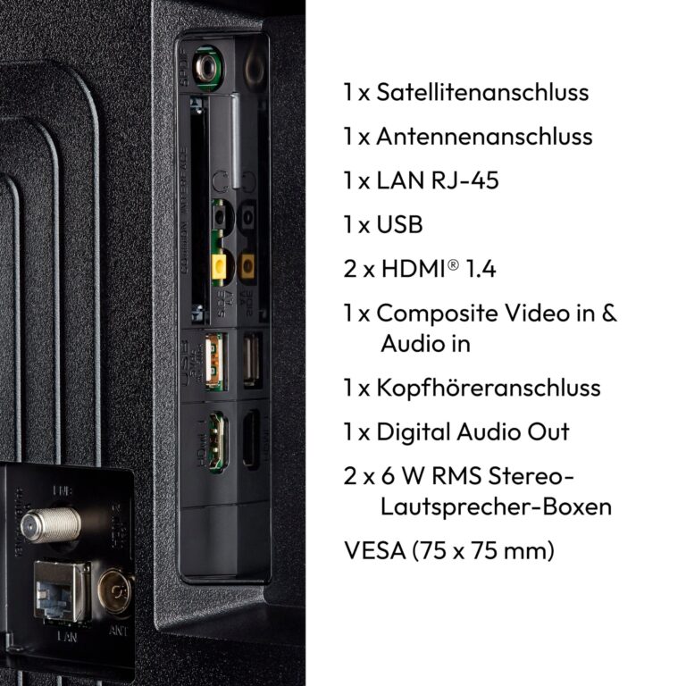 MEDION LIFE P8322500 MD832100 – 32 Zoll Full HD Android Smart TV mit HDR