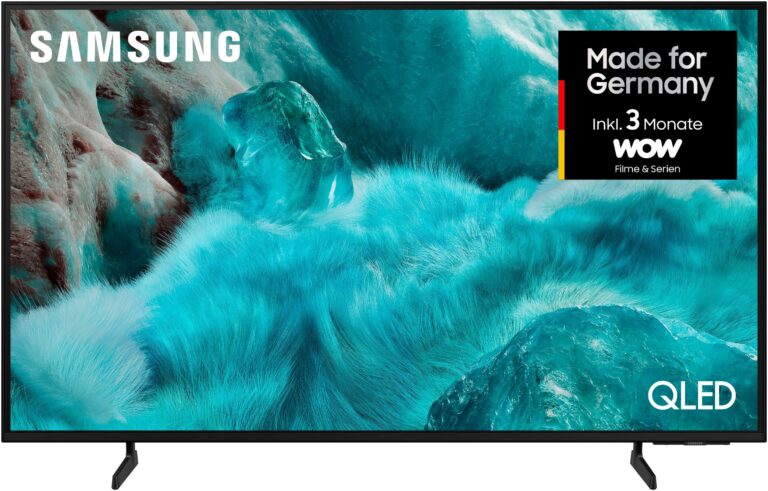 Samsung QLED 4K Q7F2 – 4K QLED AI TV mit Quantum Dot, 100 % Farbvolumen