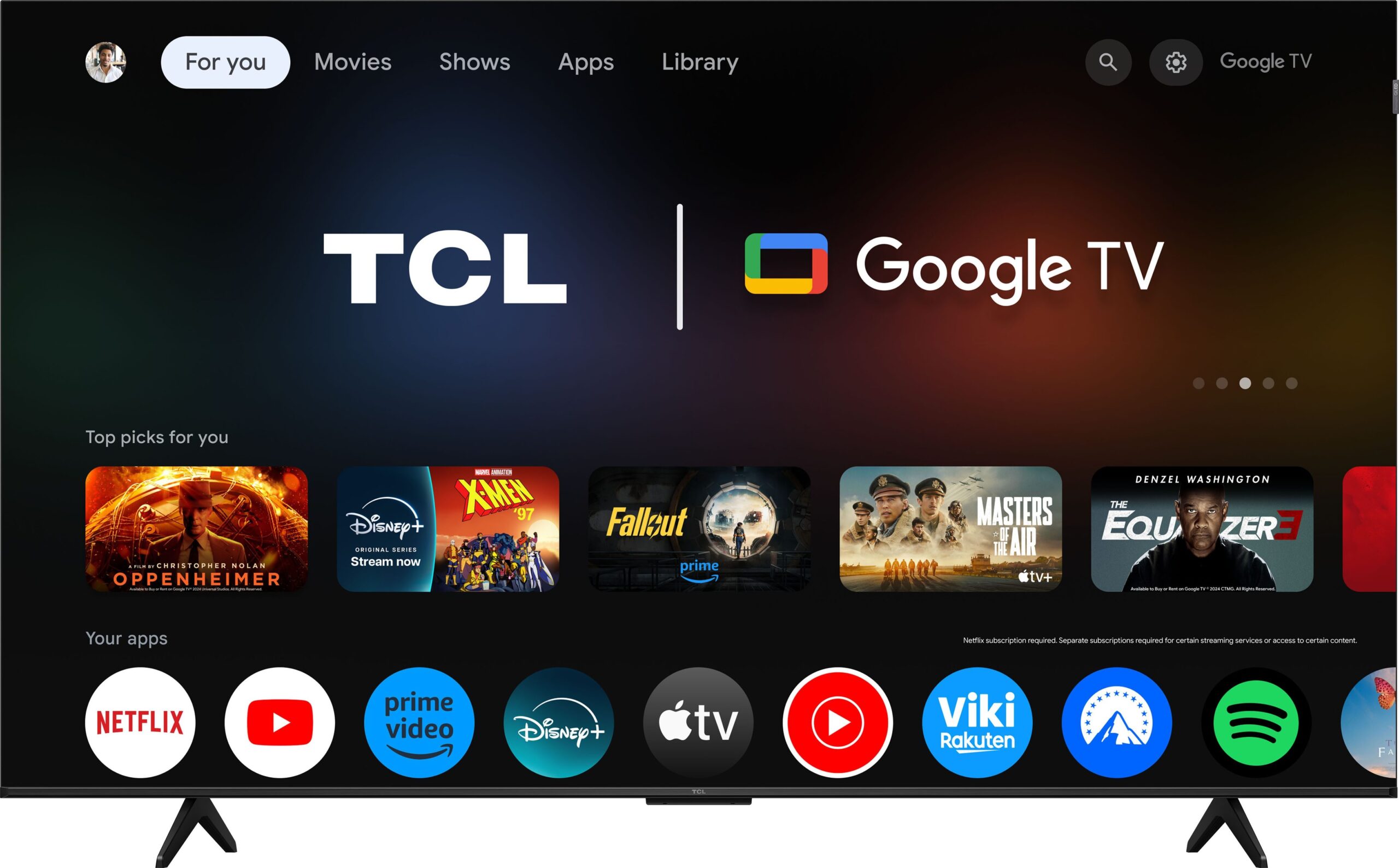 TCL QLED 4K 75P71KX1 – 75 Zoll QLED 4K Smart TV mit Google TV, HVA-Panel – Bild 5