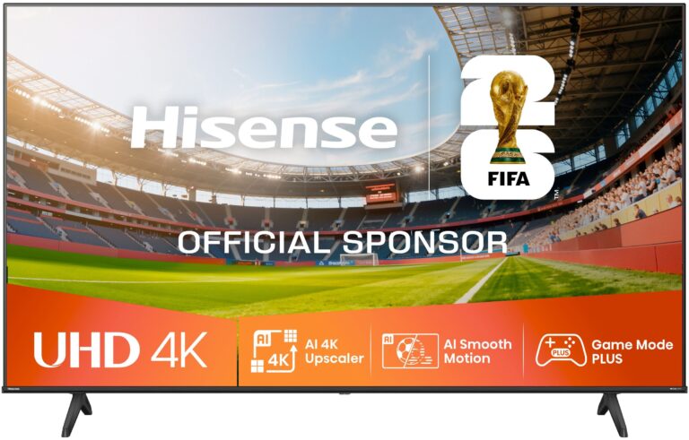 Hisense 50E6NT 50 Zoll 4K Ultra HD Smart TV – mit Dolby Vision, Precision Color,