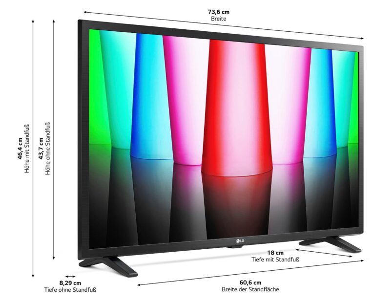Fernseher LG 32 Full HD Smart TV – mit α5 Gen5 AI Prozessor, webOS