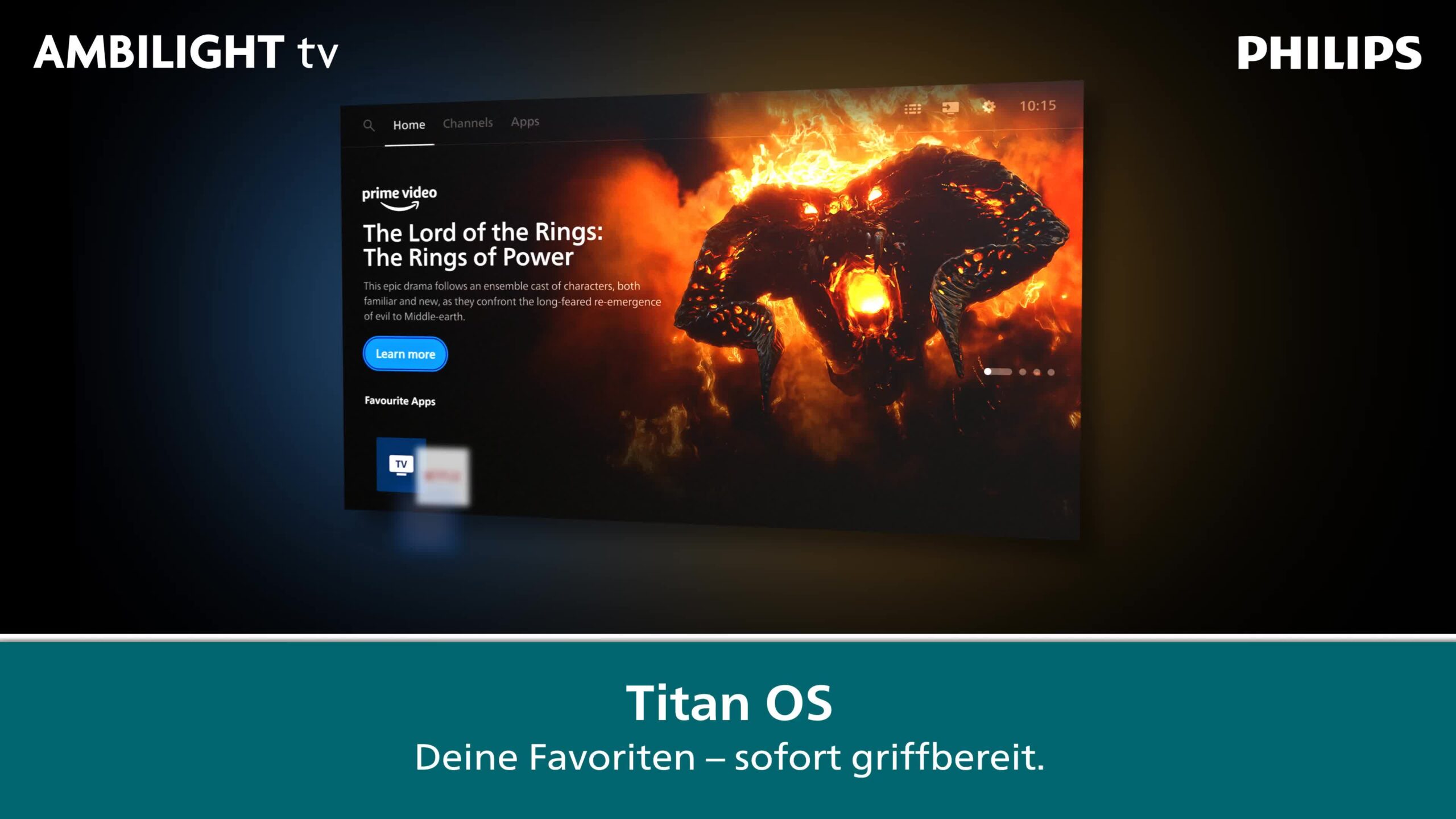 Fernseher Philips MLED910 – QD MiniLED, P5 Perfect Picture Engine – Bild 6