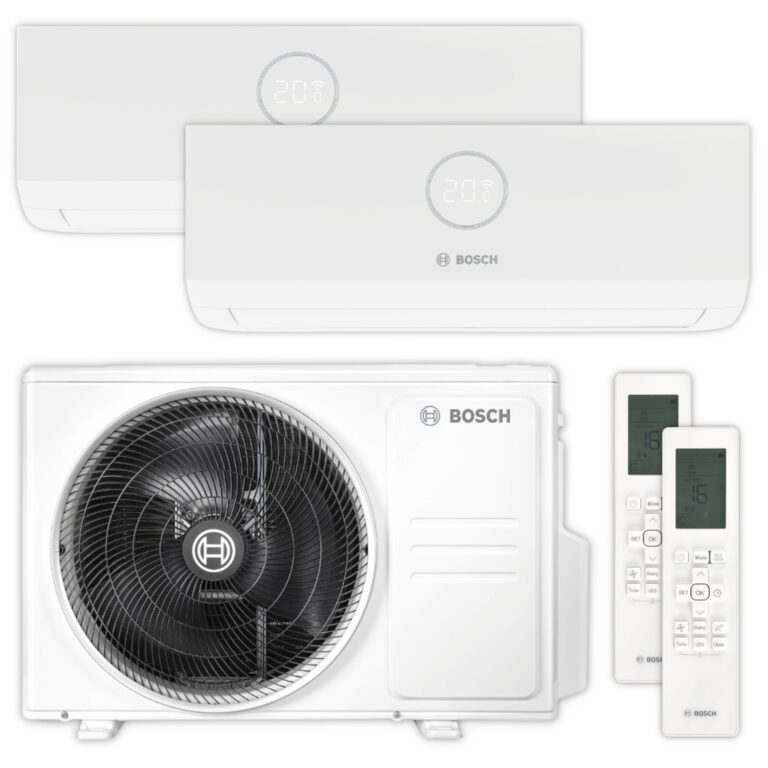 Multi-Split-Klimaanlage Bosch CL5000M 53/2 E + 2x CL3000iU W 20 E