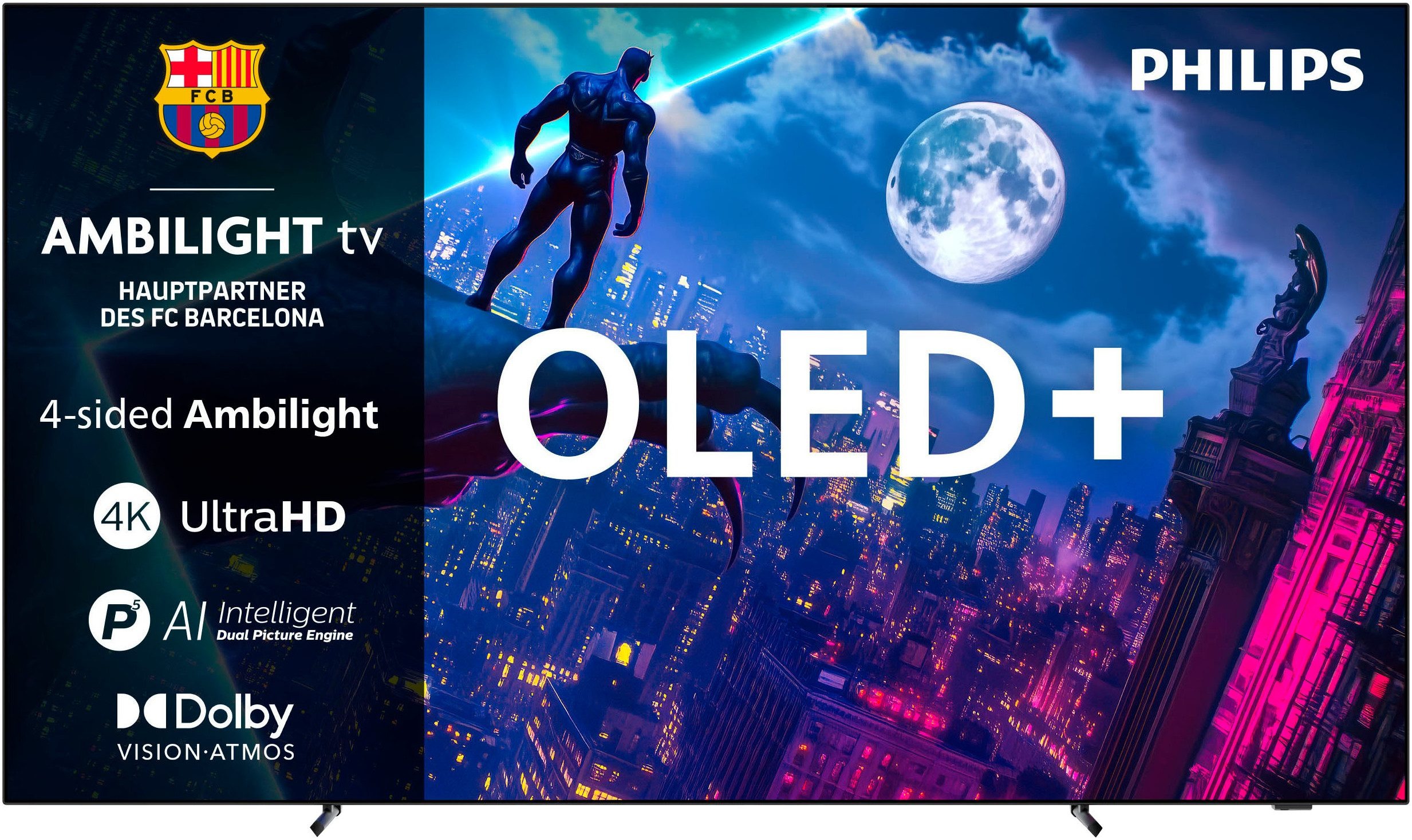 Fernseher Philips OLED950 – 4K OLED+ Smart TV mit 4-seitigem Ambilight – Bild 8