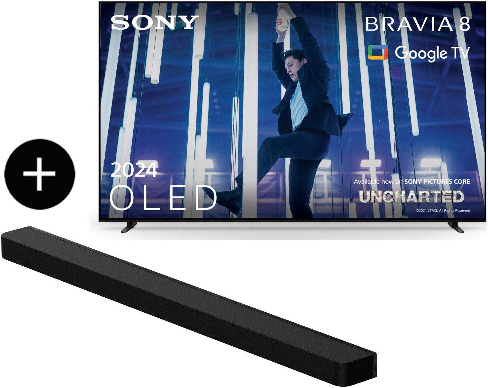 Set Sony BRAVIA 8 77" OLED-TV + BRAVIA Theatre Bar 8 Soundbar – Bild 7