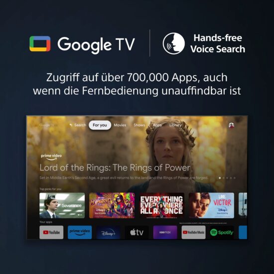 Fernseher Sony KD-55X85L 55 Zoll 4K Ultra HD LED Smart TV – Bild 7