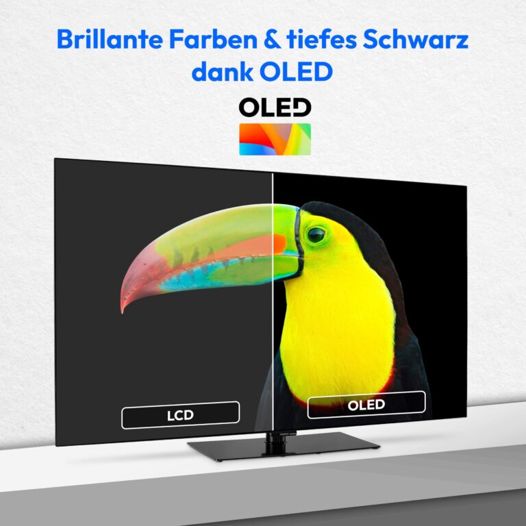Fernseher Medion X8552508 MD855901 OLED 4K Ultra HD TiVo Smart TV