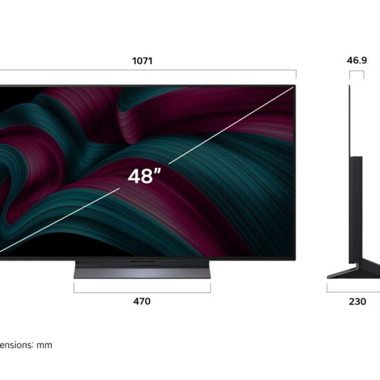 Fernseher LG OLED48C58LA 48 Zoll OLED evo 4K Smart TV – Bild 7