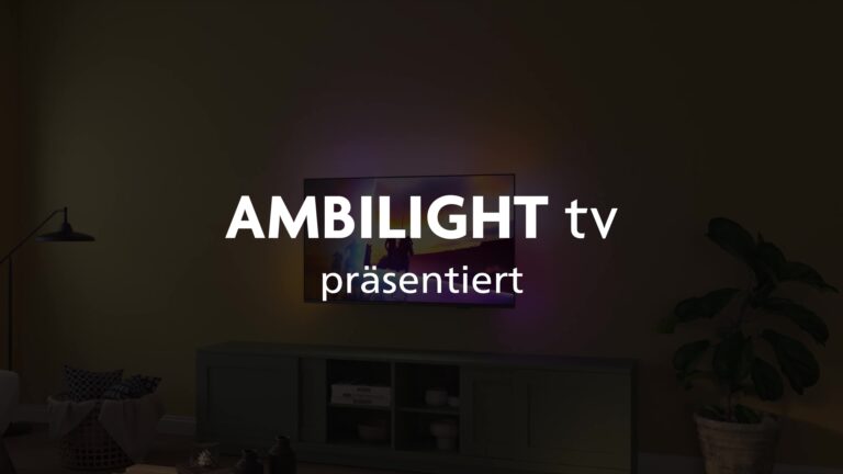 Smart TV Philips 75PUS8500/12 – 75 Zoll 4K LED mit 3-seitigem Ambilight,