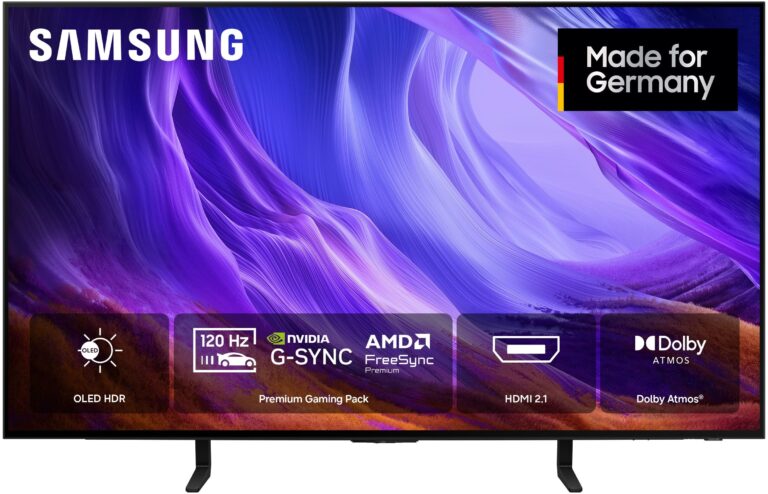 Samsung OLED 4K S85H 55 Zoll – OLED HDR, Motion Xcelerator 120Hz