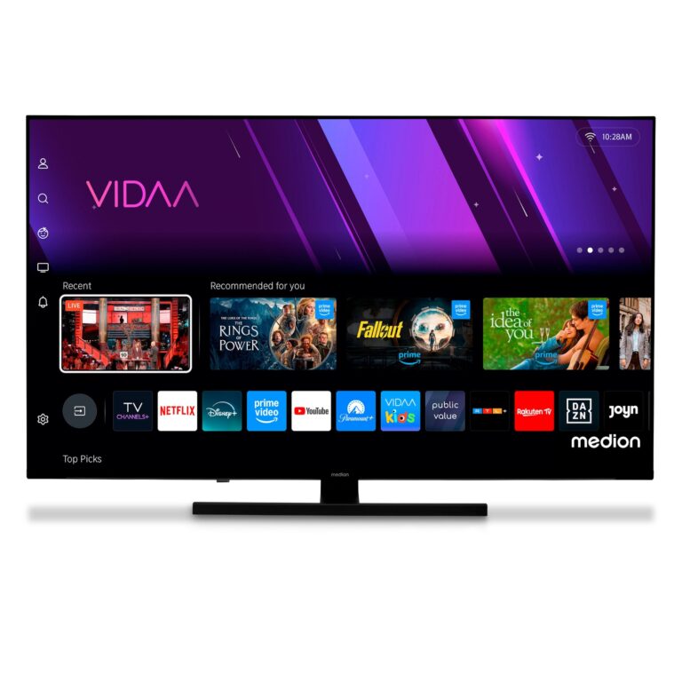 MEDION LIFE X8432504 MD843600 – 4K QLED Smart TV mit Dolby Vision,