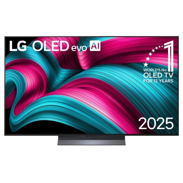 LG OLED55C51LA – 4K OLED evo TV mit 55 Zoll, Hochkontrast, lebendigen Farben,