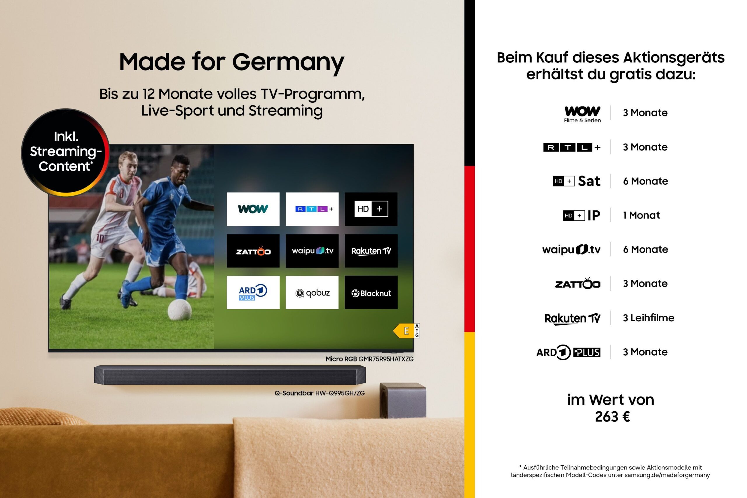 Samsung QLED 4K Q7F2 – 4K QLED AI TV mit Quantum Dot, 100 % Farbvolumen – Bild 8