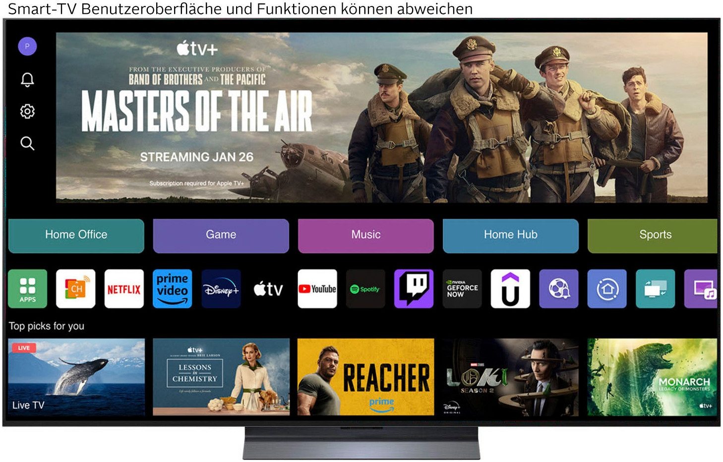 Fernseher LG OLED evo AI 4K OLED65G49 – Bild 4