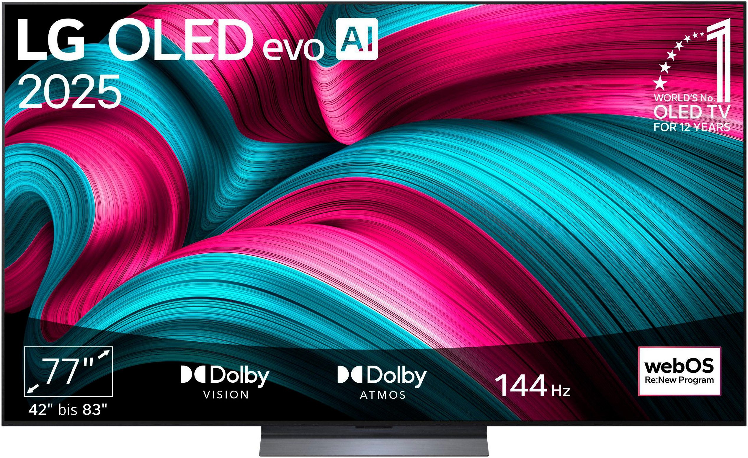 Fernseher LG OLED C5 – 77 Zoll OLED evo AI TV – Bild 1