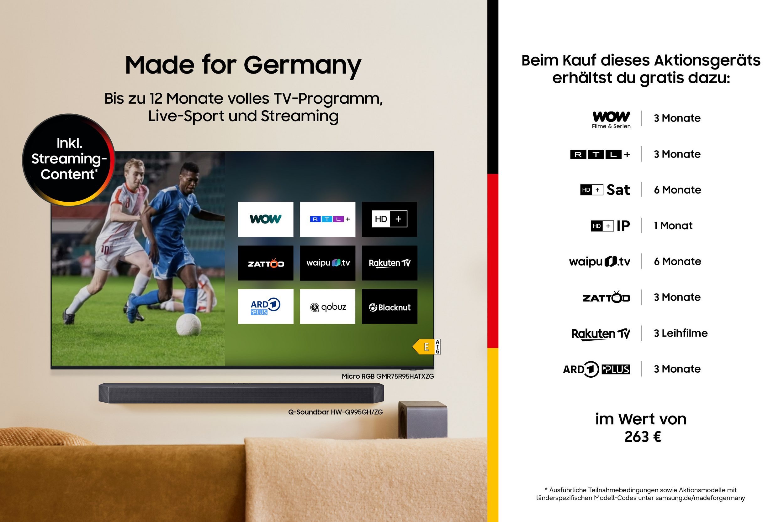 Samsung QLED 4K Q7F2 – 4K QLED AI TV mit Quantum Dot, 100 % Farbvolumen – Bild 6