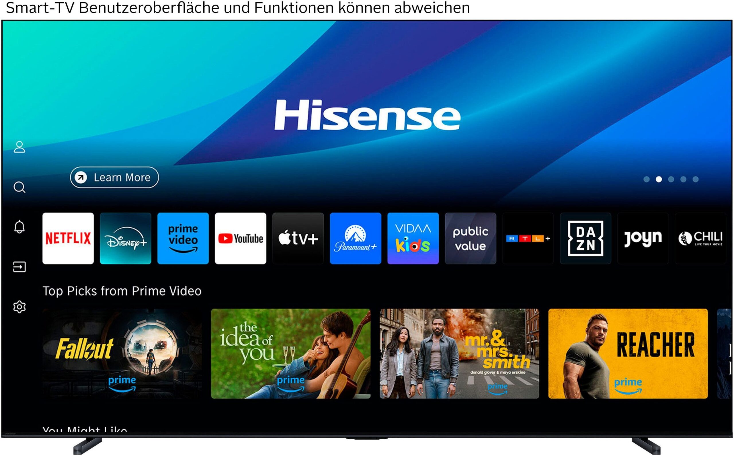 Hisense 100U7Q 100 Zoll Mini LED ULED 4K Smart TV – mit Quantum Dot Colour – Bild 3
