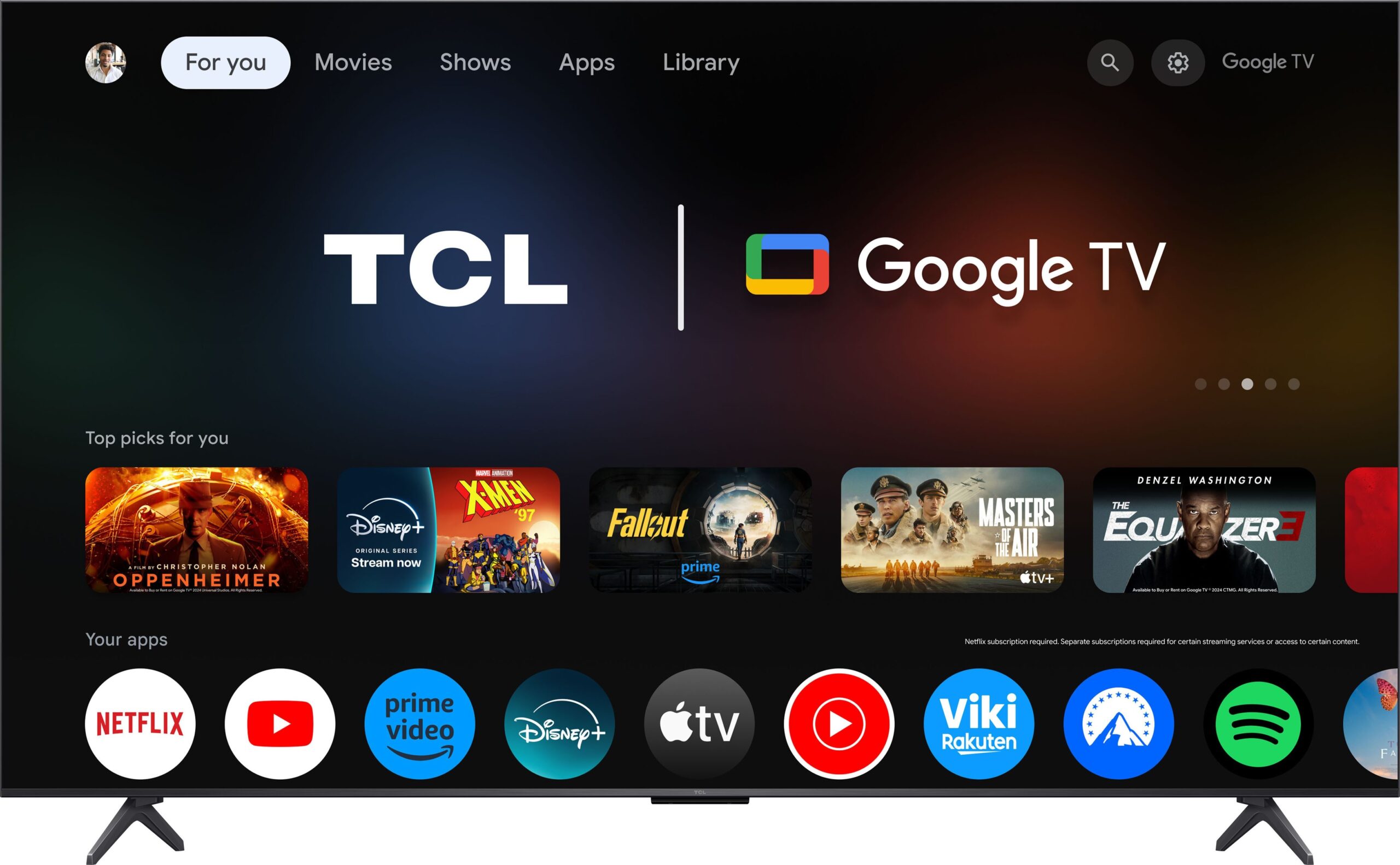 Fernseher TCL 55Q6CX1 55" – QD-Mini-LED QLED mit HDR Multiformat – Bild 8