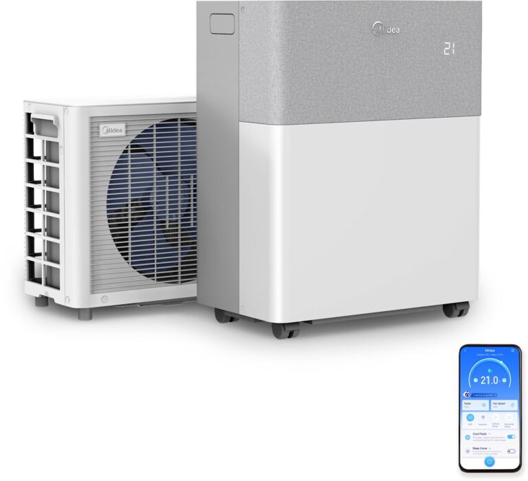 Split-Klimaanlage Midea PortaSplit 12000 BTU – Flexible Ganzjahreslösung mit smarter Inverter
