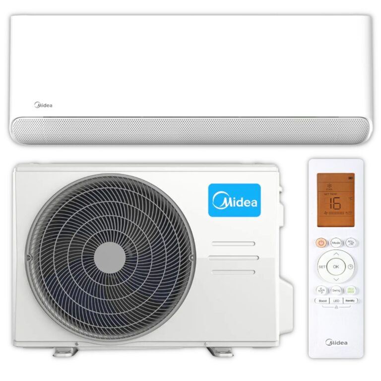 Split-Klimaanlage Midea MSCB1BU-09HRFN8-ME + MOX103-09HFN8-ME – BreezelessE Komfort