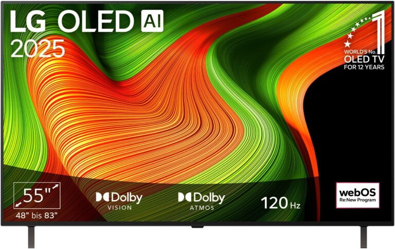 LG OLED AI TV 55 Zoll – Perfektes Schwarz