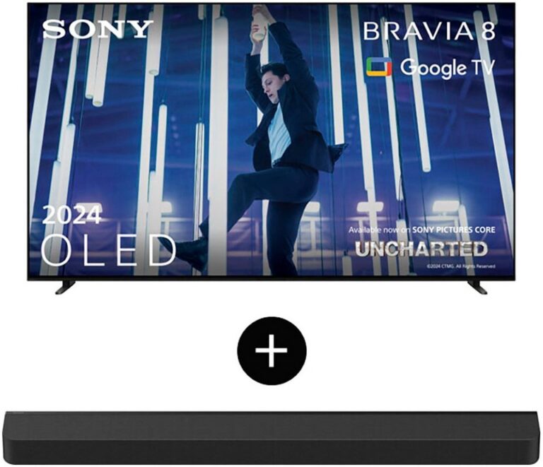 Set Sony BRAVIA 8 OLED-TV & Bravia Theatre Bar 8 Soundbar