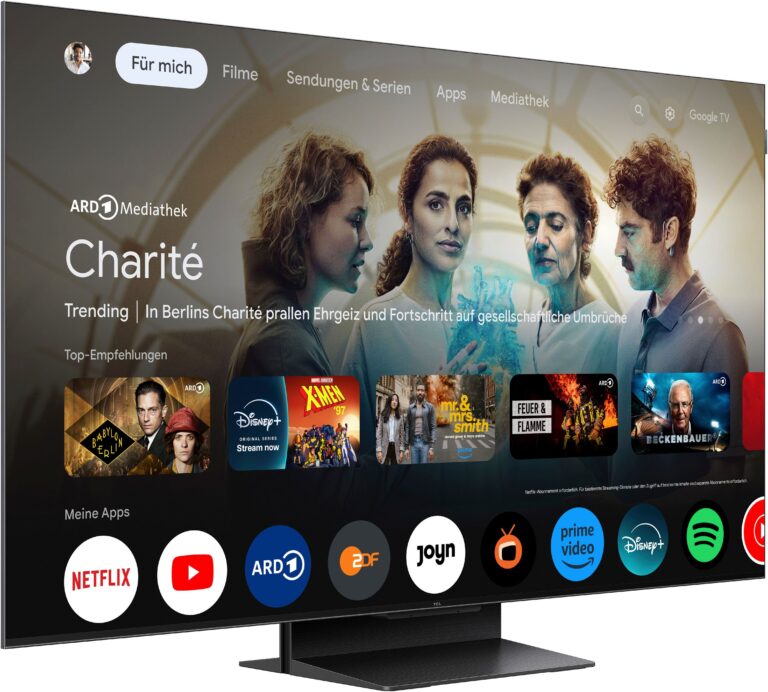 Fernseher TCL 50Q7CX1 50" – QD-Mini-LED mit 144 Hz, HDR10+ Dolby Vision,