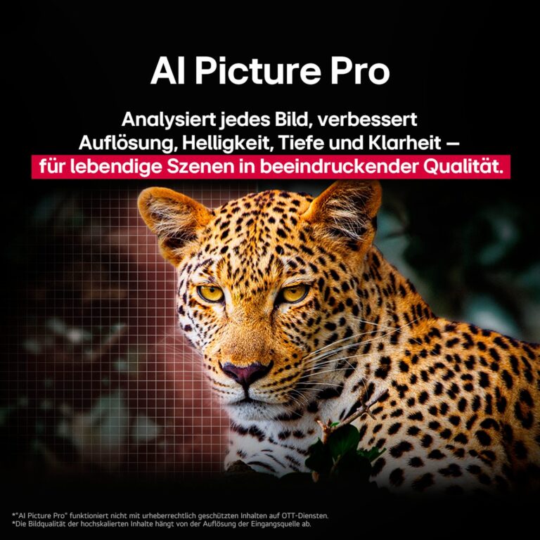 Fernseher LG OLED C5 – 77 Zoll OLED evo AI TV