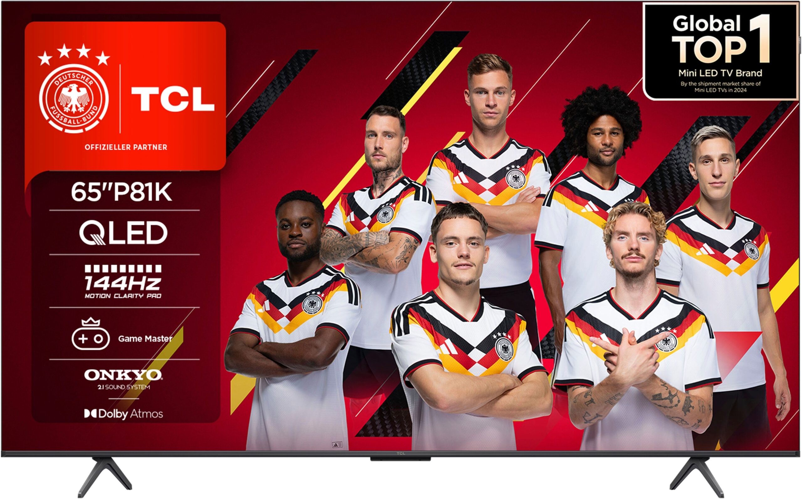Fernseher TCL 65P81KXB 65" – QLED mit 144 Hz und Google TV für das perfekte Heimkinoerlebnis – Bild 5