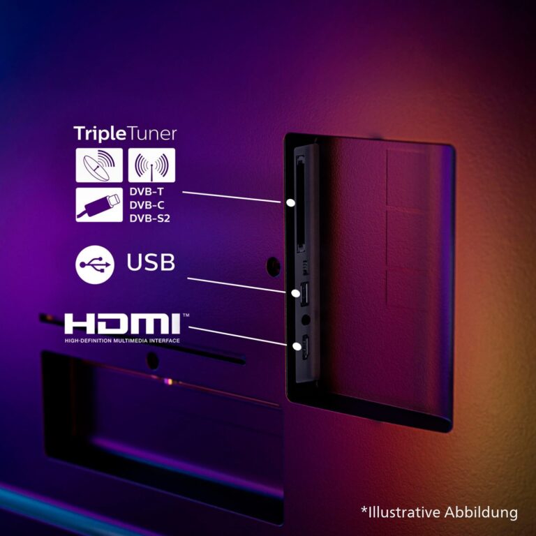 Fernseher Philips 65PUS7800/12 – 65" 4K QLED Smart TV