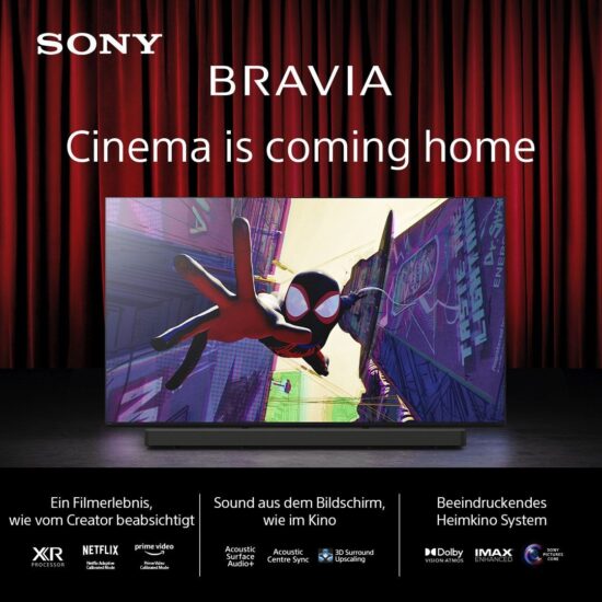 Set Sony BRAVIA 8 OLED-TV + Bravia Theatre Bar 8 Soundbar – Bild 6