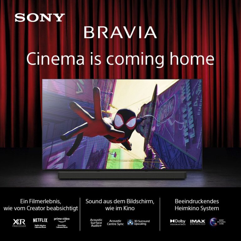 Set Sony BRAVIA 8 OLED-TV + Bravia Theatre Bar 8 Soundbar