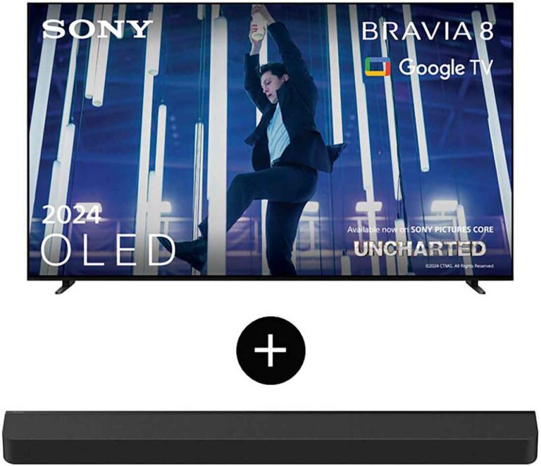 Set Sony BRAVIA 8 OLED-TV & Bravia Theatre Bar 8 Soundbar
