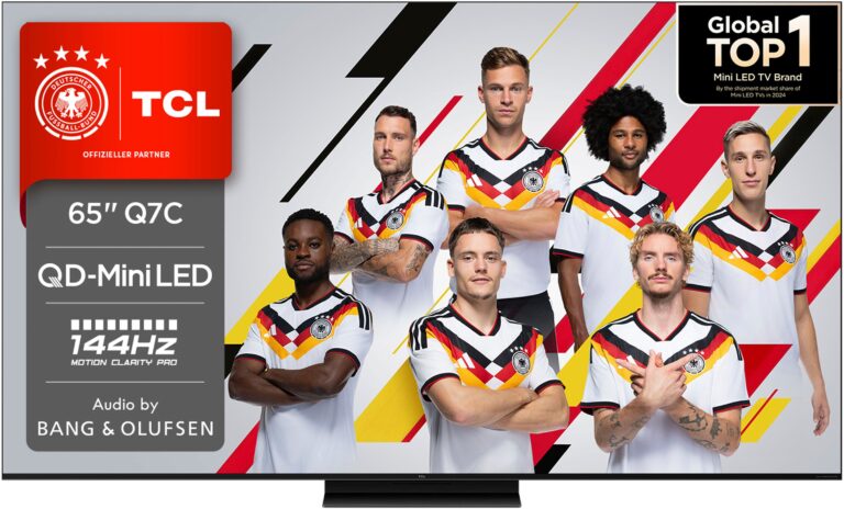 Fernseher TCL 65Q7CX1 – 65 Zoll QD-Mini-LED TV mit 144 Hz