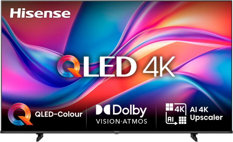 Hisense E77Q – 4K UHD QLED Smart TV mit Quantum Dot Colour