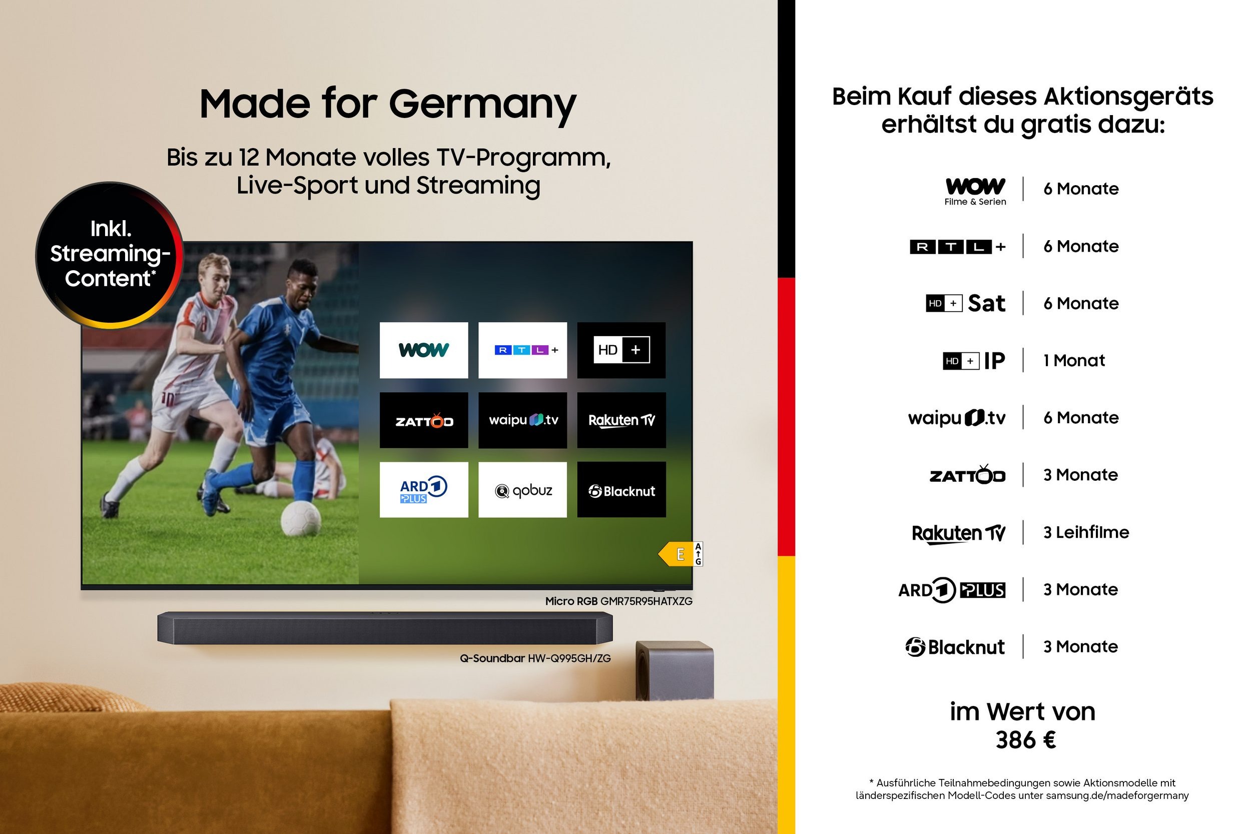 Samsung OLED TV mit OLED HDR+, Neural Quantum 4K AI Gen3 Prozessor – Bild 5
