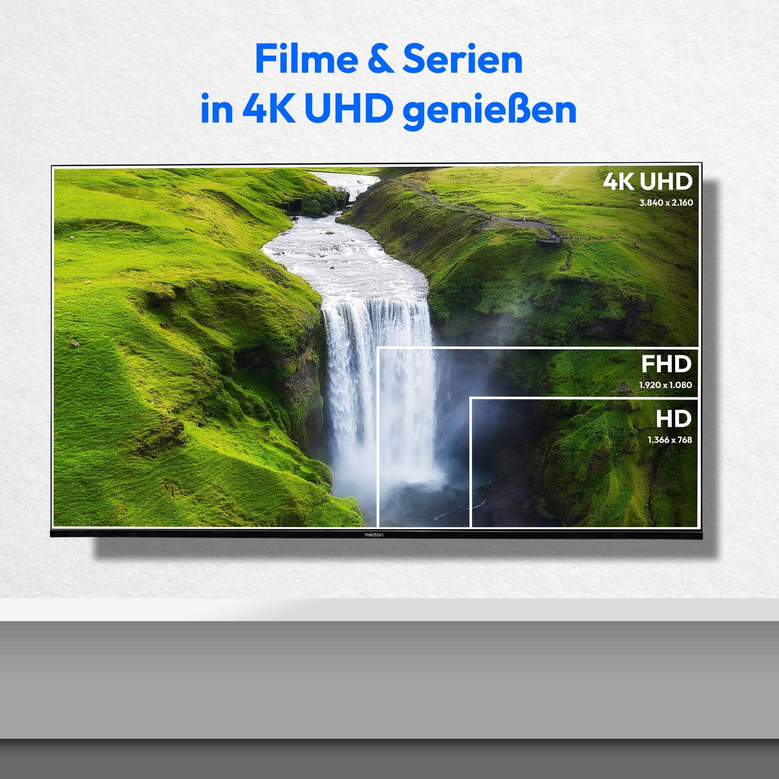 MEDION LIFE X8502508 MD850601 – 50 Zoll 4K QLED Smart TV – Bild 6