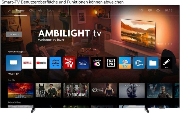 Fernseher Philips 77OLED760/12 – 77 Zoll 4K OLED Smart TV