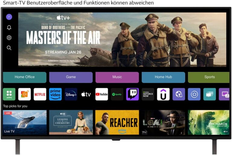 Fernseher LG OLED B5 – 48 Zoll OLED AI TV für pures Heimkinoerlebnis