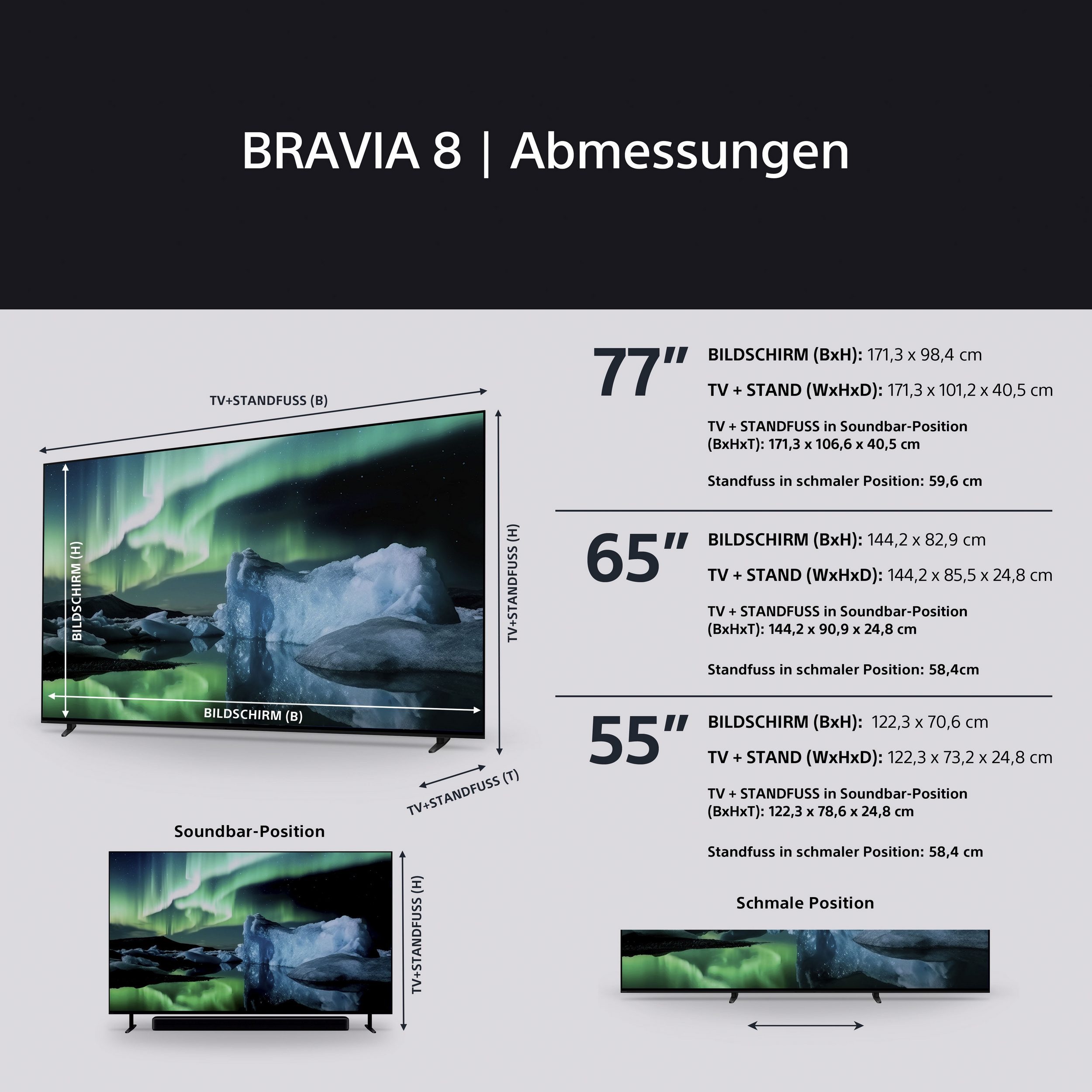 Fernseher Sony BRAVIA 8 – 4K OLED Smart TV – Bild 7
