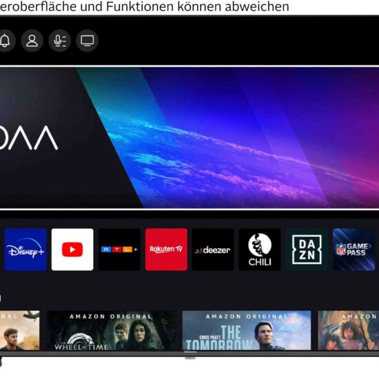 Hisense E77Q – 4K UHD QLED Smart TV mit Quantum Dot Colour – Bild 4
