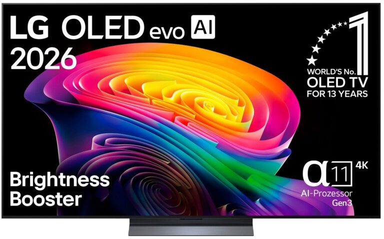 LG OLED65C64LA – 65 Zoll 4K OLED evo AI TV