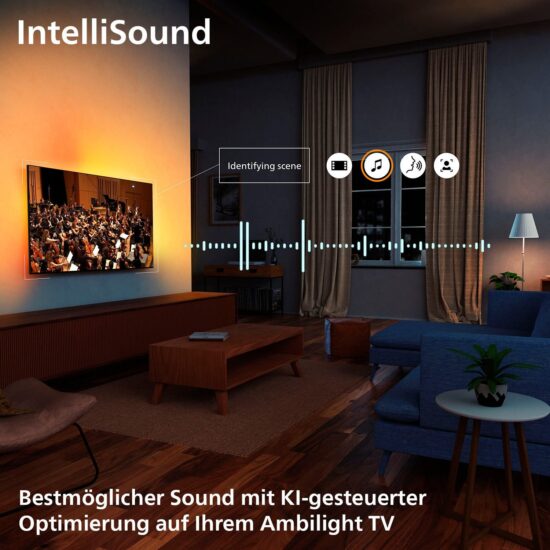 Fernseher Philips 65OLED760 – 65 Zoll OLED TV mit 3-seitigem Ambilight – Bild 8