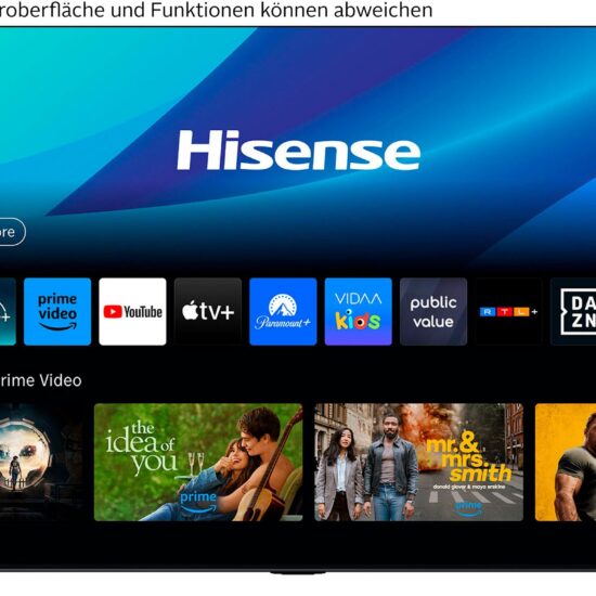 Hisense 100U7Q 100 Zoll Mini LED ULED 4K Smart TV – mit Quantum Dot Colour – Bild 1